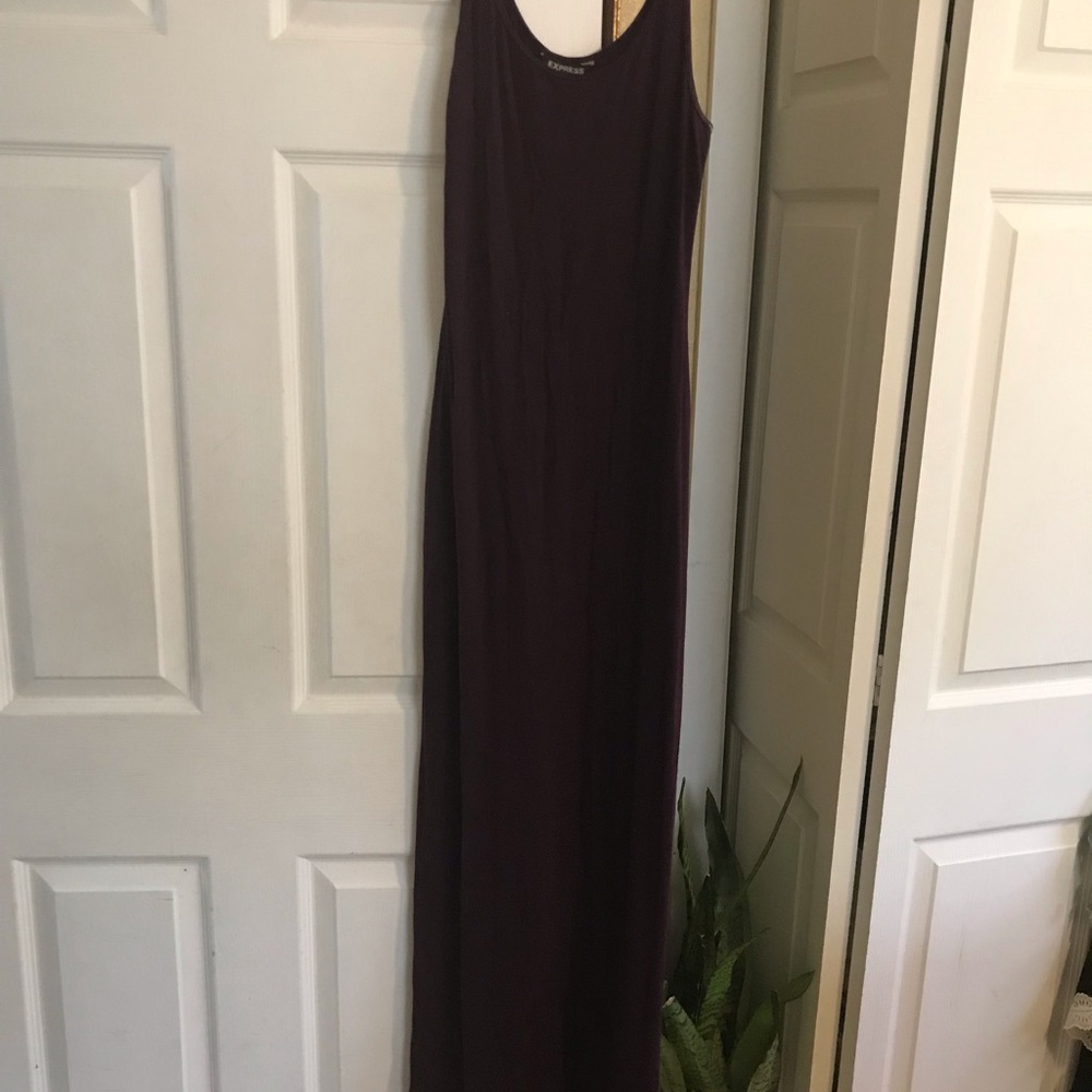 Express Purple Maxi Dress XS